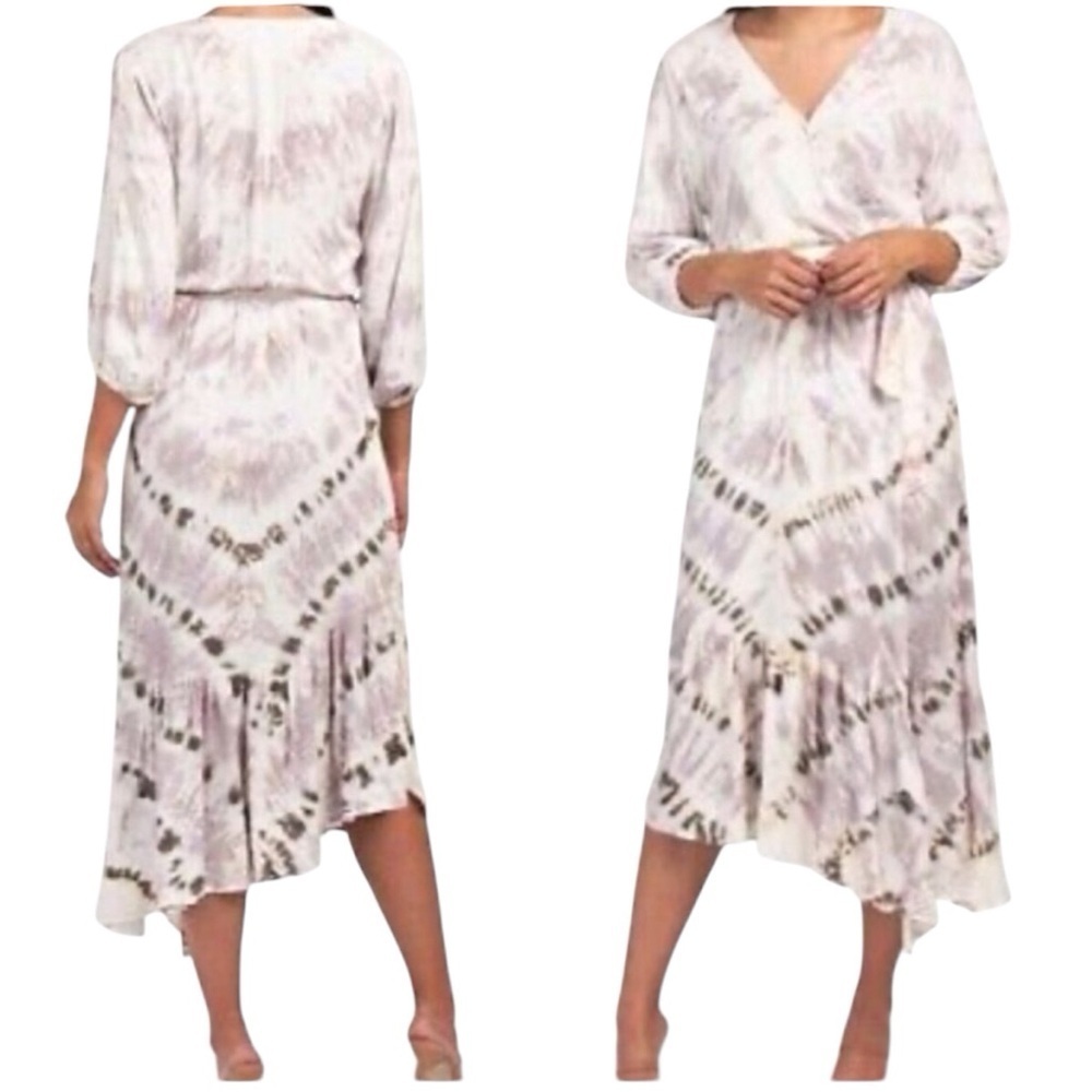 Young, Fabulous, & Broke Jillian Tie-Dye Maxi Dress Size XS - Picture 9 of 9